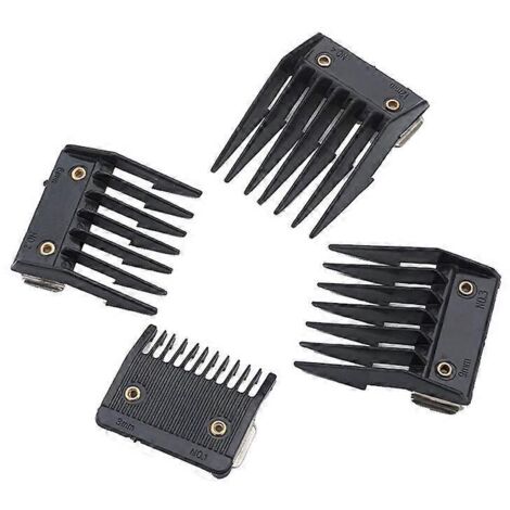 Jeu de 4 peignes de coupe pour métaux : 3 mm, 6 mm, 9 mm et 12 mm. (1/5)