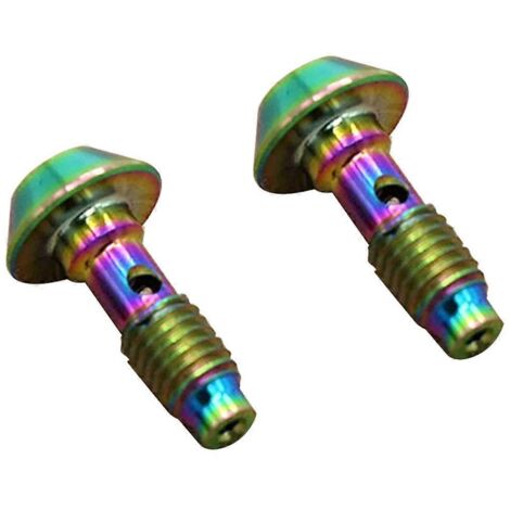 2 pièces pour frein à huile à cinq fils pour vélo - Couleurs éclatantes - (1/5)
