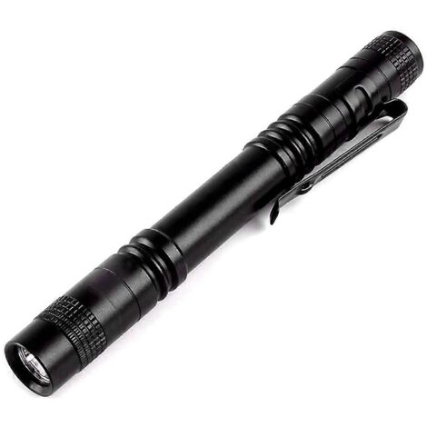 1PC LED Mini Flashlight - High Lumen, Zoomable, Water Resistant-- (1/5)