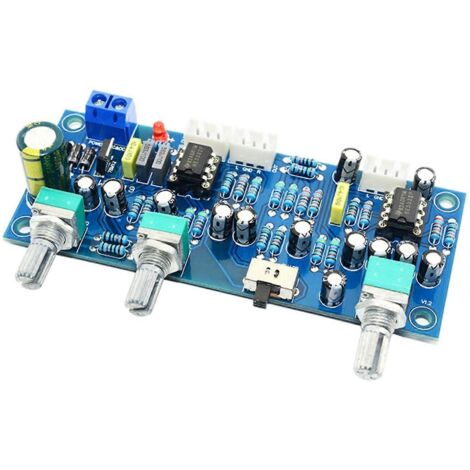 2.1 Channel Subwoofer Preamp Board Low Pass Filter Pre-Amp Ne5532-- (1/5)