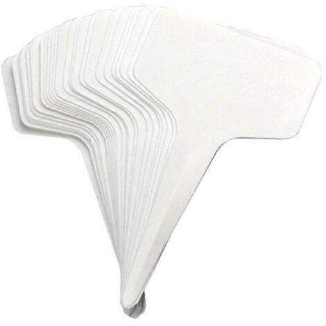 50pcs Plastic Plant T-type Tags Markers Nursery Garden Tags-- (1/5)
