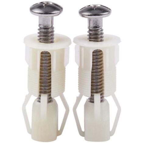 2pcs Toilet Seat Screws Toilet Seats Hinges Type&Size:4 38Mmx5mm-- (1/5)
