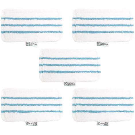 Pack of 5 Microfiber Pads for Steam Mop Replacement-- (1/5)