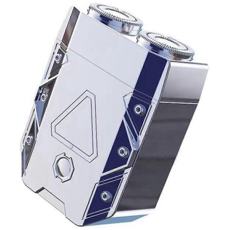 Rechargeable Full Body Washable Machine Shaver Silver-- (1/5)