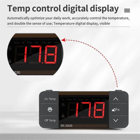 Digital Temperature Controller 220V(EK-3030)-- (1/5)