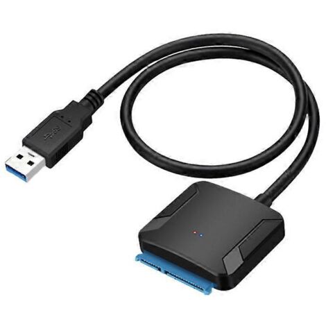 USB 3.0 to Sata Adapter Converter Cable 22Pin Sata to USB3.0 Adapters-- (1/5)