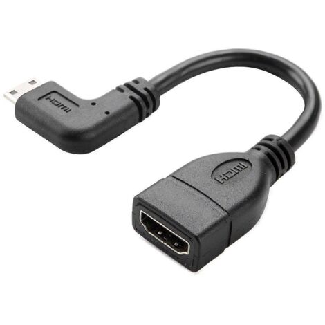Mini To Cable 0 5Ft 90 Degree Right Angle-- (1/5)