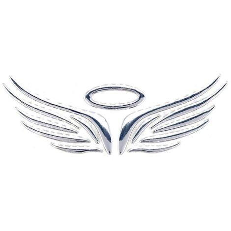 3D Angel Fairy Auto Truck Badge Decal Sticker 3 Colors-- (1/5)