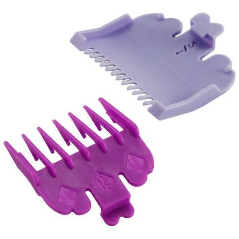 2Pcs Hair Clipper Guide Comb Replacement Clipper Blade Cutter Sleeve-- (1/5)