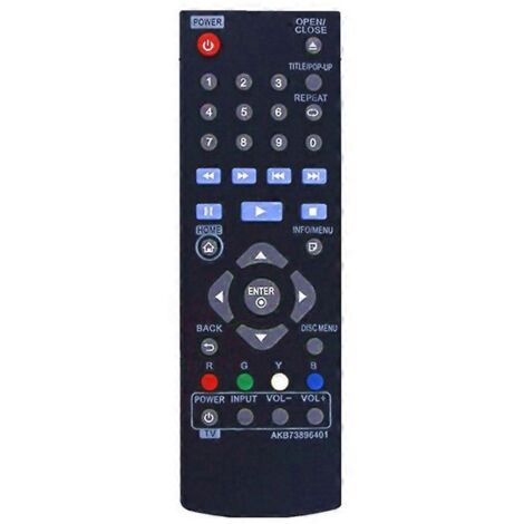 Remote Control for LG Blu-Ray DVD Player BP135 BP335W BP300 BP340-- (1/5)