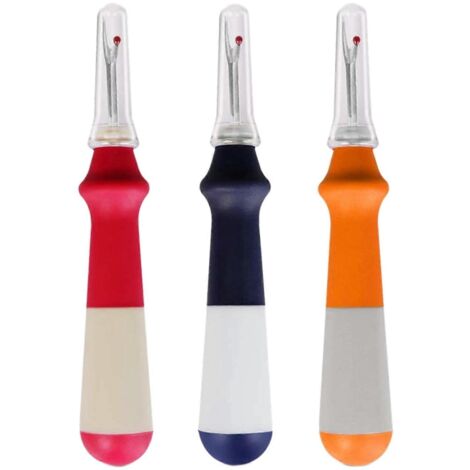 3PCS Seam Ripper Colorful Large Thread for Crafting Removing Hems-- (1/5)