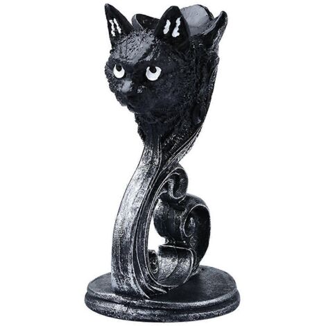 Black Statue and Gift Home Decor -Display Crystal Glass Sphere Holder-- (1/5)