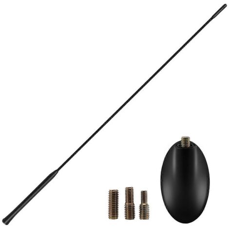 AM/FM Car Radio Roof Antenna Aerials Mast + Base Kit for Focus-- (1/5)
