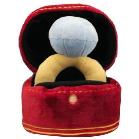 Ring Box Plush Toy Love Case Stuffed Pet Chew Toy-- (1/5)