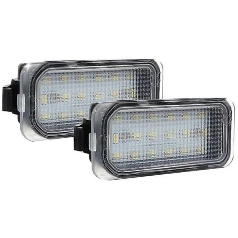 2Pcs Car LED Number License Plate Light for FOCUS II FIESTA-- (1/5)