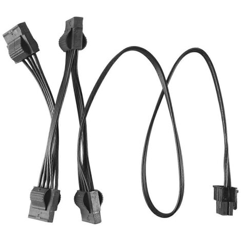6Pin to 4 Molex Modular Power Supply Cable for RM1000X RM850X-- (1/5)
