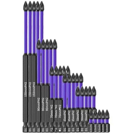 D1 Anti- and Shock-Proof Bits with Screwdriver Bits-- (1/5)