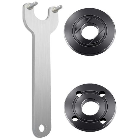 Grinder Flange Angle Spanner Metal Lock Nut 4.5 inch 5 inch 5/8-11-- (1/5)
