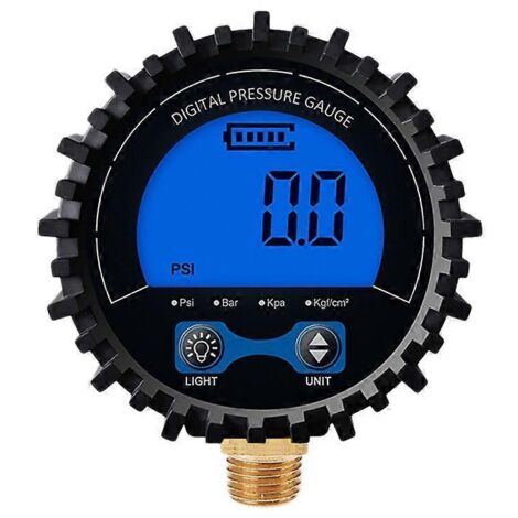Tire Pressure Gauge Tire Tester Air Pressure Manometer Thread 1/4-- (1/5)