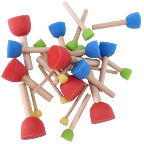 Foam Brush Pack-1.5cm 2cm 3cm 4cm-- (1/5)