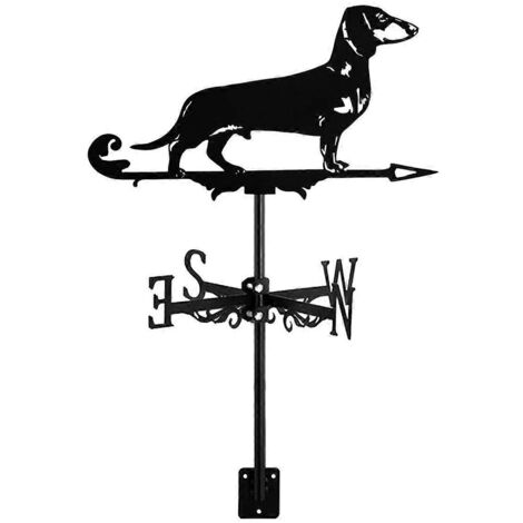 Metal Animal Weather Vane Standing Garden Yard Decoration for Outdoor-- (1/5)