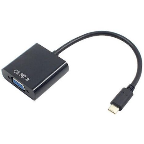 USB-C USB3.1 Type C for Adapter Cable VGA Male to Female Converter-- (1/5)