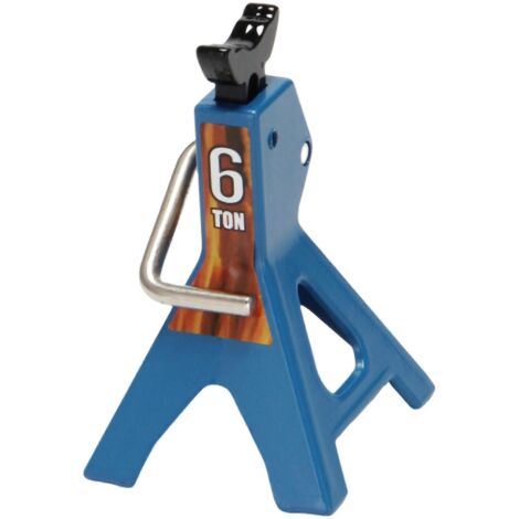 Metal Jack Stands 6 Ton Height Adjustable for 1/10 RC SCX10-Blue-- (1/5)