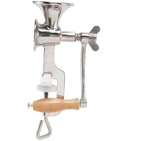 Full Stainless Steel Kitchen Tool Hand Operated Nut And Spice Grinder-- (1/5)