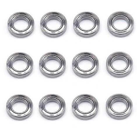 12Pcs 144001-1296 4x7x2mm Bearing for 144001 124019 RC Car-- (1/5)