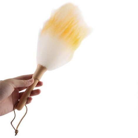 Anti-Static Wool Brush Duster Blinds Kitchen Keyboard Dust-- (1/5)