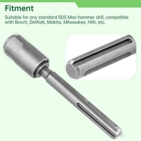 SDS Max to SDS Plus Adapter SDS Max to SDS Plus Drill Converter Tool-- (1/5)