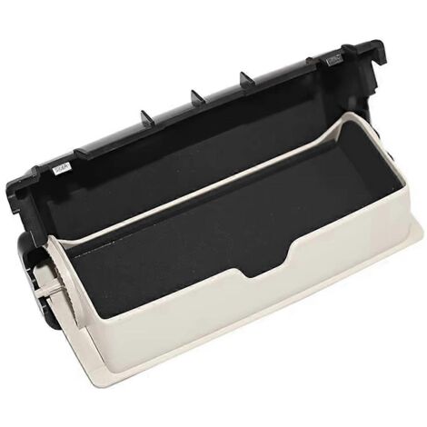 Car Glasses Case Holder Storage Box for Land Rover Defender-Beige- (1/5)