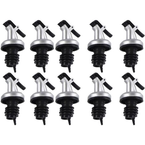 Olive Oil Leakproof Spouts Wine Dispenser Pourer 10 Pcs-- (1/5)