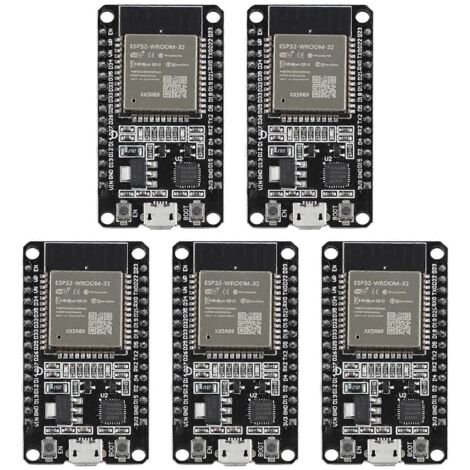 ESP32 WROOM-32 Development Board USB CP2102 Dual Core Wireless Module-- (1/5)
