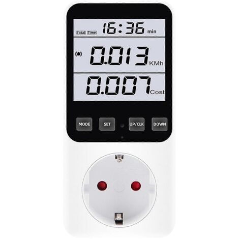 EU Plug,Digital Energy Meter Wattmeter AC230V Electricity Analyzer-- (1/5)