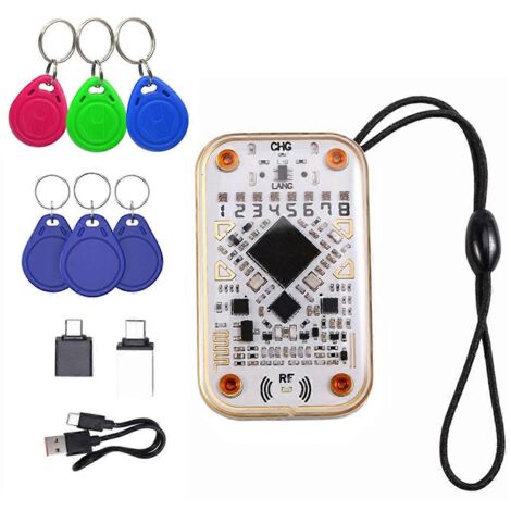 Chameleon Ultra RFID Smart Chip Reader+3XT5577/CUID NFC Read Writer-- (1/5)