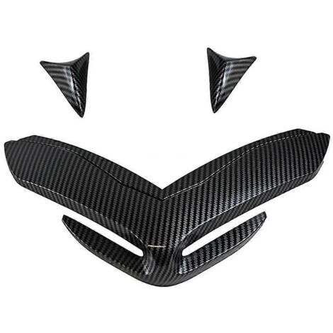 Motorcycle Front Fairing Front Beak Nose Cone Extension for KAWASAKI-Carbon Fiber- (1/5)