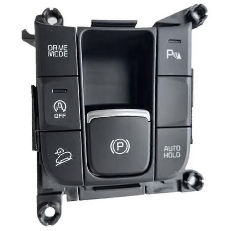 Electronic Handbrake Downhill Assist Mode Control Switch for Kia-Black-
