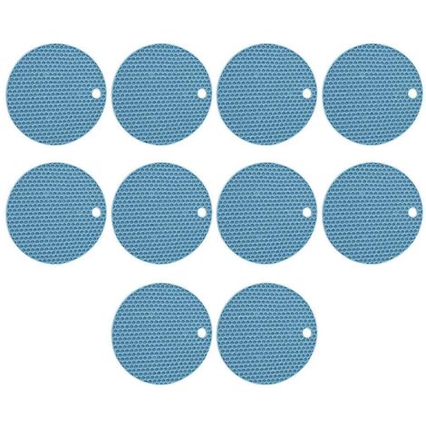 Round Heat- Silicone Mat Coffee Cup Mat Kitchen Accessorie A-- (1/5)