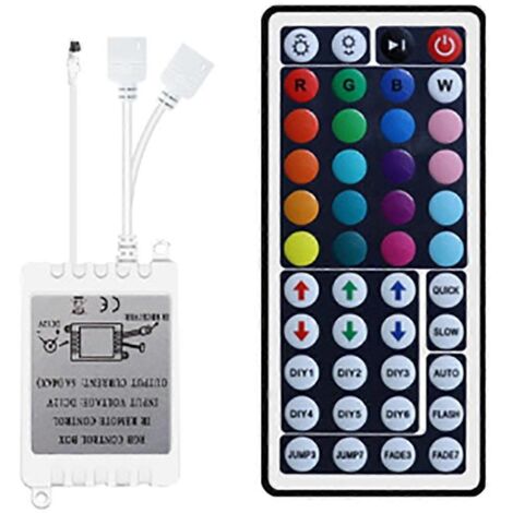 LED Strip RGB Control Box with Remote 44Keys RGB Control Box-- (1/5)
