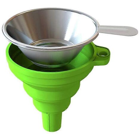 3D Printer Accessories Silicone Collapsible Funnel-- (1/5)