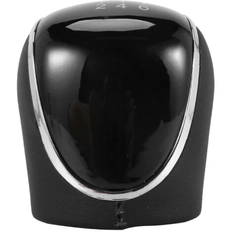 6 Speed Car PU Leather Gear Shift Knob Shift Lever for Mondeo-- (1/5)