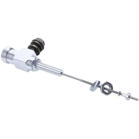 Motorcycle Hydraulic Clutch Rod Brake Pump M10x1.25mm silver-- (1/5)