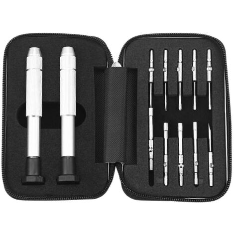 1 Set Glasses Precision Screwdriver Kit Watch Jewelry Repairing Tool-- (1/5)