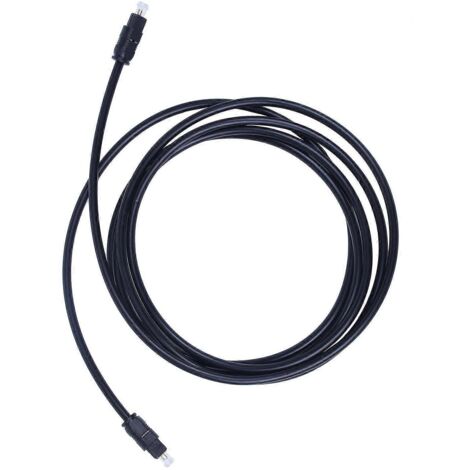 Digital Fiber Audio SPDIF DVD TosLink Cable Lead Cord length:2M-- (1/5)