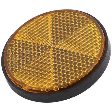 2 x2inch Round Orange Reflectors For Motorcycles ATV/Dirt Bikes-- (1/5)