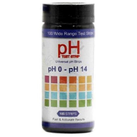 Soil PH Test Strips 100 Strips Soil Tester 0-14 PH Soil Test,for Soil-- (1/5)