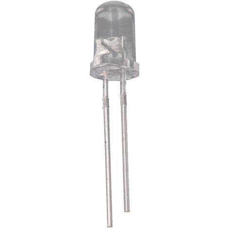 100 pcs White LED Diode Lights DC 3V Bulb Lamps-- (1/5)