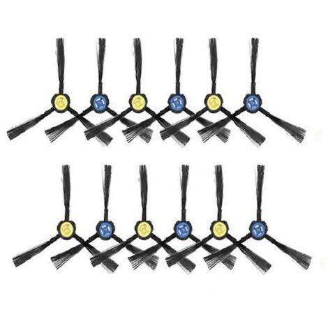12Pcs Side Brushes for V8S V80 Plus V80 Robot Vacuum Cleaner-- (1/5)