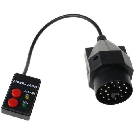 Reset 20 Pin Sockets Oil Service Scan For E30 E34 E36 E39 Adapter-- (1/5)